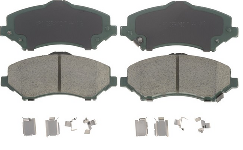 Brake Pad Set-Posi 1 Tech Ceramic Front: 1412-36741